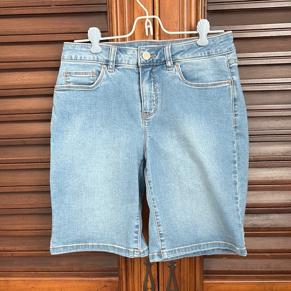 Croft & Barrow Blue Jean Shorts Classic Style
